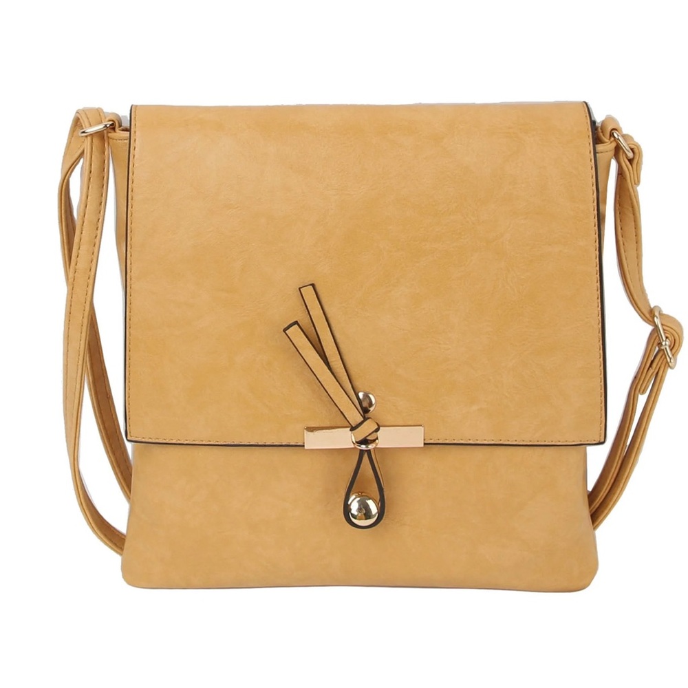 Le Miel Vegan Leather Crossbody Bag